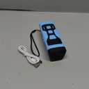 Dog Bark Deterrent Devices, 3X Ultrasonic 65FT Anti Barking Device, 4 Gear Frequencies Safer Alternatives to Dog Training Bark Collars, Portable Design with Display for All Dogs (Blue)