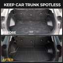 Cargo Mat for 2024-2026 Kia Seltos, Full Coverage All Weather Trunk Cargo Liner with Backrest Protectors for Kia Seltos Accessories (Not fit Subwoofer)