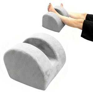 YZRYXHWL Knee Surgery Pillow Knee Surgery Recovery Equipment After Surgery Wedge Elevated Leg Pillow Elevation Foam Wedge Ankle Support Pillow for Legs Circulation(Grey)