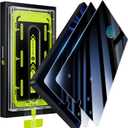 WSKEN for Samsung Galaxy S25 Ultra Privacy Screen Protector - 25 Degree Anti Spy [Fingerprint Unlock Support] Case Friendly Shatterproof Auto Dust Removal Tempered Glass for Galaxy S25 Ultra,2 PCS