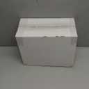 I00000 144 Plastic Forks, Disposable Flatware with White Handle, Look Like Gold Cutlery for Party Wedding