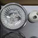 Vinaco 10 Pack Halogen GU10 120V 50W Candle Warmer Bulb Dimmable, MR16 GU10 C 120V 50W 2800K Warm White, 50 watt Halogen Light Bulb for Candle Warmer Lamp Replacement, Track Lighting