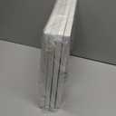 Framed Bathroom Wall Art Decor, Set of 4 Modern Blue Canvas Prints Painting Artwork for Walls, 4 Piece Restroom Accessories Bath Tub Toilet Pictures for Bathroom Wall Decor 12x12 inch