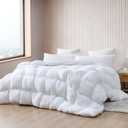 Byourbed Boi He Thick - Coma Inducer Oversized King Comforter Set - White