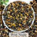 YISZM 5lbs Aquarium Gravel, 1/4" Fish Tank Gravel Natural River Rocks Succulent Cactus Pea Gravel for Plants, Pebbles for Gardening, Flower Pots, Vase Fillers, Indoor Water Fountains, Landscaping