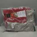 ZOBER Underbed Christmas Ornament Storage Box - Stores 72 Large 4" Ornaments, With Dividers - Tear Proof 600D Oxford Fabric, Ornament Organizer Storage Box, Durable Christmas Containers Holder - Red