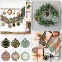 2 x 24 Sets Christmas Employee Appreciation Gifts Bulk Scented Christmas Hanging Ornaments with Card Bag Inspirational Thank You Gifts Bulk for Coworkers Staff Xmas Tree (Thank You)