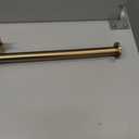 Ivilon Tension Curtain Rod - Spring Tension Rod for Windows or Shower, 54 to 90 Inch. Warm Gold