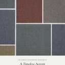 Chilewich Martha by Martha Stewart Heathered Shag Floor Mat in Wheat - 3'x5' - Easy Care - Premium Indoor/Outdoor Utility Rug for Entry, Kitchen, Bath, Pool with Weatherproof Backing