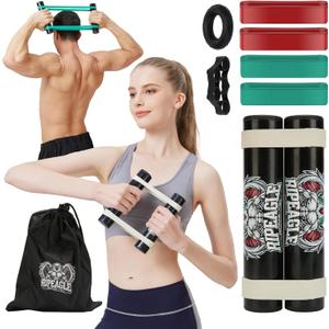 Rip Stick Workout Equipment - Adjustable Resistance Bands, Portable Upper Body Exercise Tool for Shoulder, Joint Rehab, Core, Muscle Building, Ripstick Home Gym Strength Training Accessories