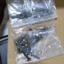 VASAGLE Boucle Dining Chairs Set of 2, Upholstered Kitchen Dining Room Chairs with Curved Backrest and Steel Frame, Modern Mid Century, Round, for Vanity, Living Room, Ink Black UKDC110B14