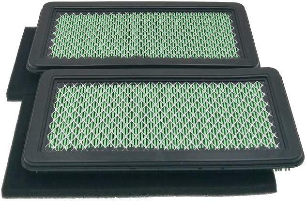 2 Pack 17211-Z0A-013 17211-Z3S-003 Air Filter Replace Honda 17218-Z0A-000 17211-Z0A-003 with 17218-Z0A-810 Pre Filter Fits EU7000 GCV530 Lawn Mower Air Cleaner Element