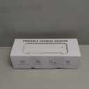 COLORWING Portable Printers Wireless for Travel, 300DPI Mini Compact Inkless Printer, Thermal Bluetooth Printer Compatible with Android and iOS Smartphone & Tablet & Laptop - Black