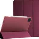 ProCase Smart Case for iPad Pro 12.9 2022/2021/2020/2018, Slim Stand Hard Back Shell Smart Cover for iPad Pro 12.9" 6th Gen/5th Gen/4th Gen/3rd Gen -Wine