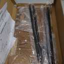 Desktop Bookshelf Organizer, Wood Desk Tilting Book Rack Shelf Organizer, Stable Bookshelves Storage, Portable Bookcase for Books/CDs/Magazine Display (Rustic Brown)