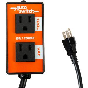 O'SKOOL Automatic Vacuum Switch Allows Power Tool to Turn Vacuum/Accessory on and Off Automatically, PTA08