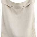 Linen Hanging Laundry Bag, 100% Linen Over The Door Laundry Hamper with Buttons and Zipper, Space Saving Door Hampers for Laundry Dirty Clothes Home Travel, Linen (20"x27")