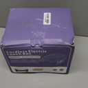 Cordless Electric Heated Lunch Box, 1.5L - 6.3 Cups 20000 mAh 100W Rechargeable Smart Self-Heating Food Warmer with Removable Divider, Spoon, Fork, BPA Free, Portable Lunchbox for Car Travel Office (Blackish Green)