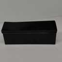 ARCHITECTURAL MAILBOXES Townhouse Galvanized Steel, Wall-Mount Mailbox, Black Small