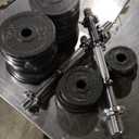 CAP Barbell Size: 105 lb Set -Two Handles Adjustable Dumbbell Weight (Pair), Chrome Finish