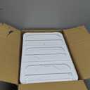 MIUOPUR White Makeup Organizer for Vanity, with 3 Drawers, Large Capacity, Ideal for Make up, Cosmetic, Skin care, Suitable for Bathroom Counter, Dressers, Desk