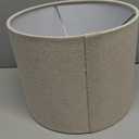 Hardback Drum Lampshade Spider Fitting Lamp Shade (Oatmeal, 12x14x10H)