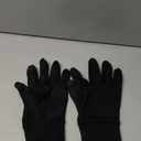 Unigear Lightweight Running Gloves, Touch Screen Anti-Slip Warm Gloves Liners for Cycling Biking Sporting Driving for Men Women (Large, Black)