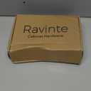 Ravinte 30 Pack Solid 4 Inch Kitchen Square Cabinet Handles Champagne Bronze Cabinet Pulls Dresser Drawer Pulls Kitchen Cupboard Hardware Handles