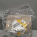 NICETOWN Insulated Door Curtain for Winter, 36x82 inch Temporary Door Cover for Winter, Thermal Insulated Heavy Duty Soundproof Doorway Cover for Patio, Sand, 1 Panel