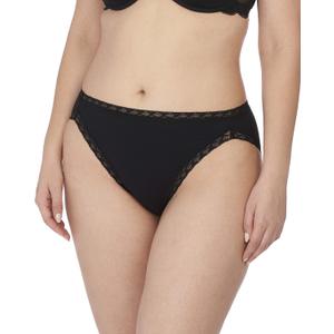 Natori Womens Bliss French Cut Panty (Small, Black)