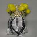 6 x Amosfun Party Bopper Antenna Headband Hair Address Bee Ant Ladybug Hair Band Adult Costume Accessories Birthday Party Favors (Black)