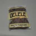 DELELE 2 Pair Round Wave Shape Non Slip Heavy Duty and Durable Outdoor Climbing Shoelaces Hiking Shoe Laces Shoestrings