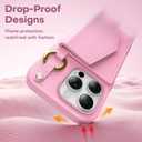 2 x TAURI for iPhone 15 Pro Case, Removable Magnetic Wallet Case with Card Holder, [Compatible with MagSafe] Durable PU Leather Phone Case with Wireless Charging, Pink