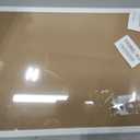 DAHAPYBOO Cork Board with Linen White,Bulletin Board 23"x17" Hanging Corkboards for Office Home School Message Board or Vision Board Decoration.