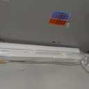 DEZ FURNISHINGS Cordless 2" Flat Slat Venetian Blind, 27" W x 48" H, White