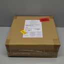 Amazon Basics 3 Ring Binders, 3 Inch D-Ring Organizer for School, Home Office, Paper Storage, White, 2 Pack