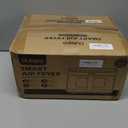 Air Fryer 8-in-1, 4.5Qt Air Fryer, Space-Saving & Compact with DC Motor, Fast & Crispy Cooking, Adjustable Fan Speed, 95% Less Oil for Healthy Family Meals, Dishwasher Safe