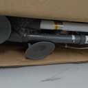 Vaunn Medical Adjustable Toilet Safety Rail for Seniors, Foldable Toilet Safety Frame for Elderly Adults, Bathroom Grab Bar Handle, Toilet Handle for Elderly & Disabled, Free-Standing (Gray)