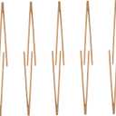 10pcs Bamboo Tea Tongs Multi-purpose Food Tong for Tea Sugar and Ice Cubes Comfortable Grip Washable for Outdoor and Kitchen Use