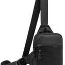 higouta Mini Sling Bag for Men Women, Small Crossbody Casual Utility Chest Phone Bag for Travel Workout