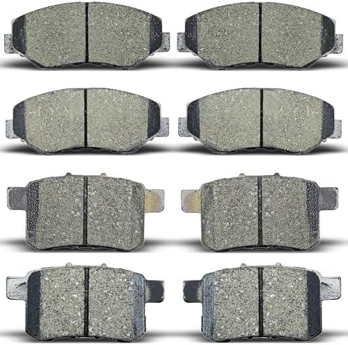 ALADICHE 4pcs Front Disc Ceramic Brake Pads Fit for 2008 2009 2010-2017 Honda Accord (D914/D1451)