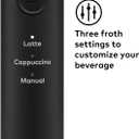 Keurig SimpleCafe Frother, Rechargeable Handheld Milk Frother for Lattes, Cappuccinos & Iced Coffee, USB Cord Included, Microwave-Safe Frothing Cup, Hot & Cold Foam Maker