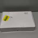 RUMOSE Tall Brushed Nickel Bathroom Faucet with Pop Up Drain Modern Single Handle One Hole Bathroom Vessel Sink Faucet Waterfall Spout Rv Lavatory Vanity Faucet Deck Mount Mixer Tap, Stainless Steel