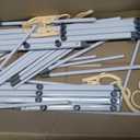 Foldable Clothes Drying Rack 41"x29"x14" - White, 3-Tier