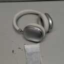 H5Max Active Noise Cancelling Headphones,Over Ear Headphones Wireless Bluetooth 6.0,130H Playtime,Lightweight,App Control,Hi-Res Audio,Comfort for Travel/PC/Home/Workout,Silver