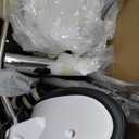 Saddle Stool with Wheels,3-Way Function Rolling Stool with Back Support,Ergonomic Stool Saddle Stool for Hair Stylist for Dentist Salon Tattoo(Black)