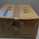 52" Ceiling Fans with Lights and Remote, Black Modern Ceiling Fan with 8 Dual Finish Blades,Quiet Reversible MotorFarmhouse Ceiling Fan with RGB Lights for Bedroom,Living Room,Patios