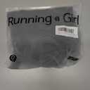 RUNNING GIRL High Impact Sports Bras for Women, High Support Running Strappy Women's Sports Bra with Sewn in Pads (Green, XXL)