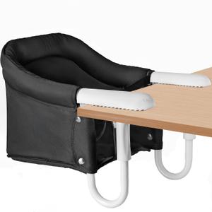 Portable Hook on High Chair for Baby & Travel Toddler from 6-36 Months Clip on Baby Seat for Table Fast Table Chair for Travel & Dining Including Storage Bag 