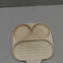 CAROTE Egg Pan Omelette Pan, 3-In-1 Divided Nonstick Grill Pan, Pancake Pan and Healthy Egg CookerSuitable for Gas Stove & Induction Cookware, White Granite